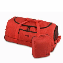 Skypak Folding Wheeled Duffle - 80cm -Zime Luggage Sales 005 skypak original wheeled travel bag red pair 74621.1650929991