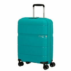 American Tourister Linex 4 Wheel Cabin Suitcase - 55cm 35 American Tourister Linex 4 Wheel Cabin Suitcase - 55cm -Zime Luggage Sales 128453 1099 LINEX SPINNER 5520 TSA FRONT34 53595.1670248796