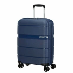 American Tourister Linex 4 Wheel Cabin Suitcase - 55cm 28 American Tourister Linex 4 Wheel Cabin Suitcase - 55cm -Zime Luggage Sales 128453 D418 LINEX SPINNER 5520 TSA FRONT34 21361.1670248803