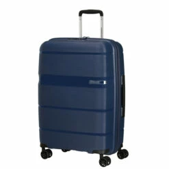 American Tourister Linex 4 Wheel Medium Suitcase - 66cm 29 American Tourister Linex 4 Wheel Medium Suitcase - 66cm -Zime Luggage Sales 128454 D418 LINEX SPINNER 6624 TSA FRONT34 75112.1670271734