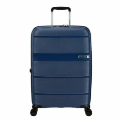 American Tourister Linex 4 Wheel Medium Suitcase - 66cm 28 American Tourister Linex 4 Wheel Medium Suitcase - 66cm -Zime Luggage Sales 128454 D418 LINEX SPINNER 6624 TSA FRONT 17948.1670271735