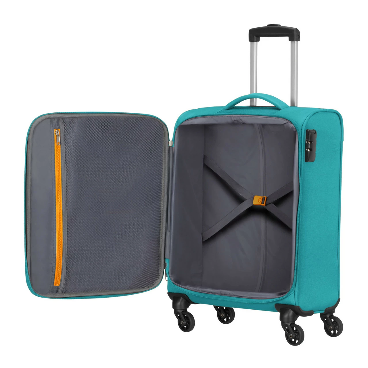 American Tourister Heat Wave 4 Wheel Cabin Suitcase - 55cm 7 American Tourister Heat Wave 4 Wheel Cabin Suitcase - 55cm - Image 7