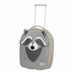 Samsonite Happy Sammies Eco Raccoon Remy Suitcase -Zime Luggage Sales 132078 8734 happy sammies eco upr.4516 raccoon remy wheel handle full 1 75118.1683817755