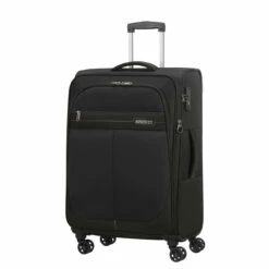 American Tourister Deep Dive Expandable Medium Suitcase - 68cm -Zime Luggage Sales 132504 1062 DEEP DIVE SPINNER M EXP TSA FRONT34 50290.1695916381