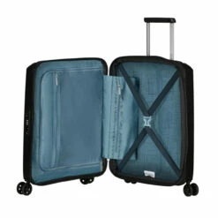 American Tourister Aerostep Expandable Cabin Suitcase - 55cm -Zime Luggage Sales 146819 1041 AEROSTEP SPINNER 5520 EXP TSA INTERIOR 74681.1673000034