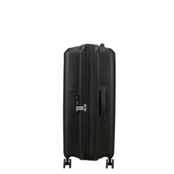 American Tourister Aerostep Expandable Medium Suitcase - 67cm -Zime Luggage Sales 146820 1041 AEROSTEP SPINNER 6724 EXP TSA EXPANDABILITY 03374.1673033878