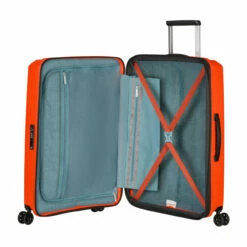 American Tourister Aerostep Expandable Medium Suitcase - 67cm -Zime Luggage Sales 146820 2525 AEROSTEP SPINNER 6724 EXP TSA INTERIOR 53963.1673033837