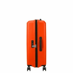 American Tourister Aerostep Expandable Medium Suitcase - 67cm -Zime Luggage Sales 146820 2525 AEROSTEP SPINNER 6724 EXP TSA SIDE 93283.1673033837