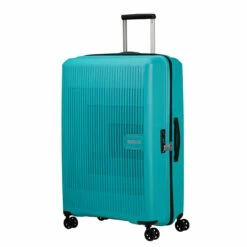 American Tourister Aerostep Expandable Large Suitcase - 77cm -Zime Luggage Sales 146821 A066 AEROSTEP SPINNER 7728 EXP TSA FRONT34 60191.1673037429