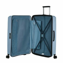 American Tourister Aerostep Expandable Large Suitcase - 77cm -Zime Luggage Sales 146821 A068 AEROSTEP SPINNER 7728 EXP TSA INTERIOR 60710.1673037447