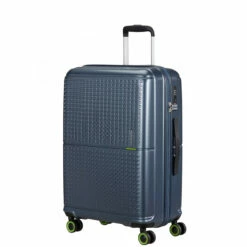 American Tourister Geopop 4 Wheel Medium Suitcase - 67cm 22 American Tourister Geopop 4 Wheel Medium Suitcase - 67cm -Zime Luggage Sales 147021 1098 GEOPOP SPINNER 6724 TSA FRONT34 84085.1689321180