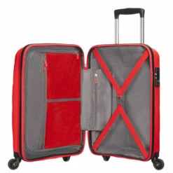 American Tourister Bon Air 4 Wheel Cabin Suitcase - 55cm -Zime Luggage Sales 59422 0553 SPINNER S STRICT INTERIOR 89559.1657111269