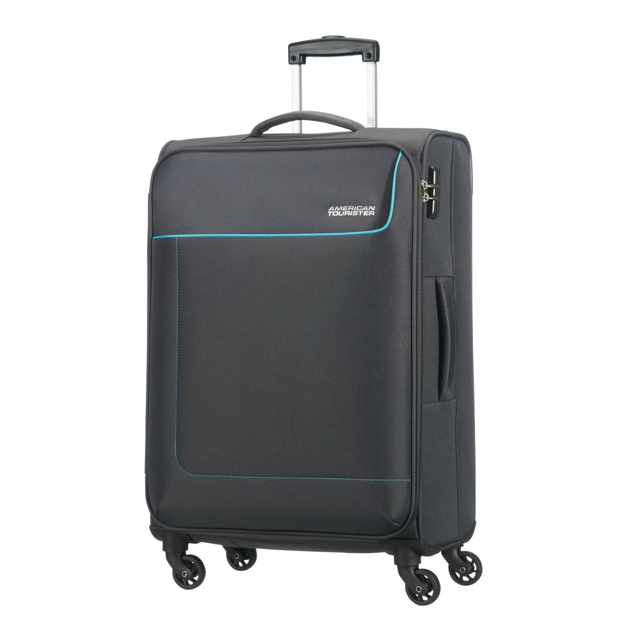 American Tourister Funshine 4 Wheel Medium Suitcase - 66cm 1 American Tourister Funshine 4 Wheel Medium Suitcase - 66cm