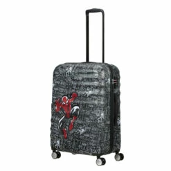 American Tourister Wavebreaker Marvel 4 Wheel Medium Suitcase - 67cm -Zime Luggage Sales 85671 A083 WAVEBREAKER DISNEY SPIN.6724 MARVEL WHEEL HANDLE FULL 56635.1695242685