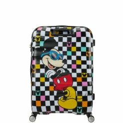 American Tourister Wavebreaker Disney MC 4 Wheel Large Suitcase - 77cm -Zime Luggage Sales 85673 A080 WAVEBREAKER DISNEY SPIN.7728 BACK 99799.1695722185