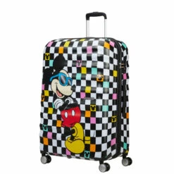 American Tourister Wavebreaker Disney MC 4 Wheel Large Suitcase - 77cm -Zime Luggage Sales 85673 A080 WAVEBREAKER DISNEY SPIN.7728 FRONT34 71310.1695722184