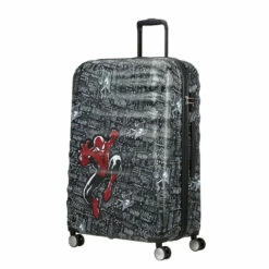 American Tourister Wavebreaker Marvel 4 Wheel Large Suitcase - 77cm -Zime Luggage Sales 85687 A083 WAVEBREAKER DISNEY SPIN.7728 MARVEL FRONT34 49851.1696328447
