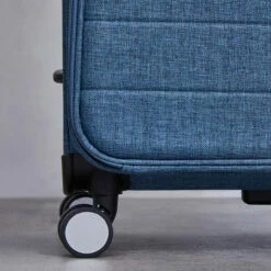 Rock Rocklite DLX 4 Wheel Cabin Suitcase - 54cm -Zime Luggage Sales 8 Wheel Spinner Suitcase Rocklite DLX Denim Blue TR 0243 91246.1686843933