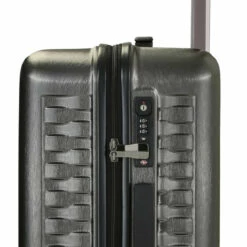 Rock Allure 4 Wheel Cabin Suitcase - 56cm -Zime Luggage Sales Allure Charcoal Lock 08563.1660128431