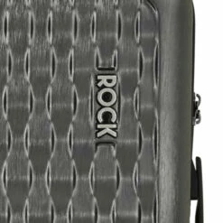 Rock Allure 4 Wheel Cabin Suitcase - 56cm -Zime Luggage Sales Allure Charcoal Logo 01484.1660128431