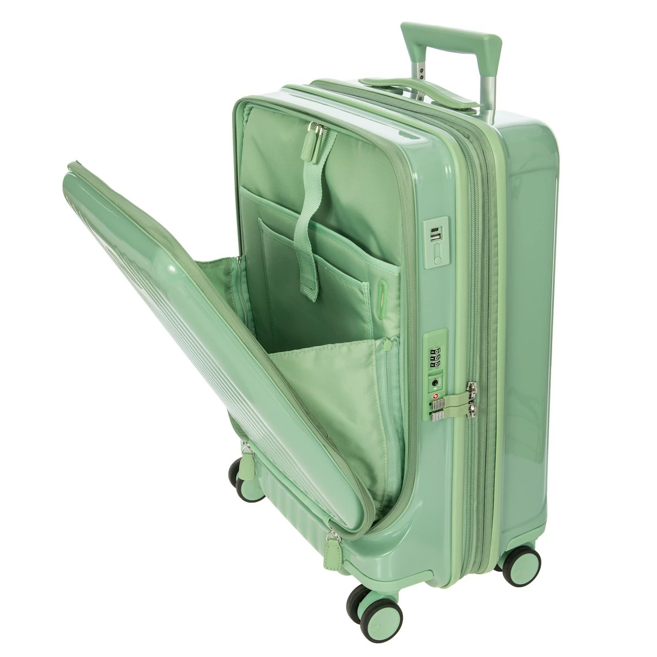 Bric's Positano 4 Wheel Cabin Suitcase With Front Pocket - 55cm 5 Bric's Positano 4 Wheel Cabin Suitcase With Front Pocket - 55cm - Image 5