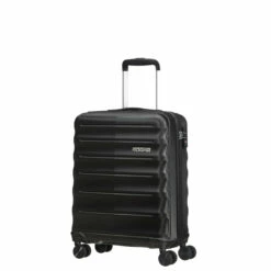 American Tourister Speedlink 3 Piece Luggage Set - 55cm, 67cm, & 77cm -Zime Luggage Sales Cabin Black Side 74716.1694091703