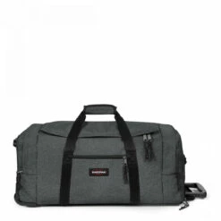 Eastpak Leatherface + M Wheeled Duffle - 69cm -Zime Luggage Sales EK00032E 77H AUTH UC230319 mMid 89167.1684509872