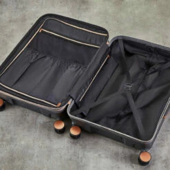 Rock Mayfair 4 Wheel Expandable Large Suitcase - 77cm -Zime Luggage Sales Interior Mayfair Charcoal TR 0238 05909.1686734106.1280.1280 78103.1686734552.1280.1280 87617.1686735409