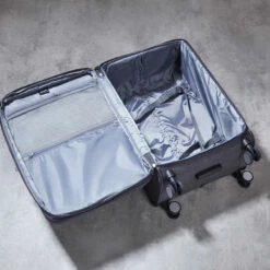 Rock Rocklite DLX 4 Wheel Expandable Medium Suitcase - 68cm -Zime Luggage Sales Interior Rocklite DLX Charcoal TR 0243 14643.1686843933.1280.1280 49295.1686844532