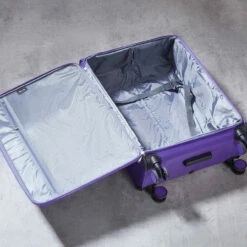 Rock Rocklite 4 Wheel Large Suitcase - 78cm 26 Rock Rocklite 4 Wheel Large Suitcase - 78cm -Zime Luggage Sales Interior Rocklite Purple TR 0242 08333.1686836842.1280.1280 74280.1686837609.1280.1280 73295.1686838318