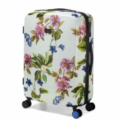 Joules Hard Side 4 Wheel Medium Suitcase - 66cm -Zime Luggage Sales JLH0102 106 Joules Medium Case Spring Wood Botanical 2 93043.1690986715