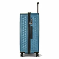 Rock Allure 4 Wheel Large Suitcase - 77cm -Zime Luggage Sales Large Suitcase Allure Blue TR 0192 BU Side copy 57346.1660128901