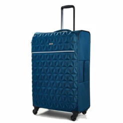 Rock Jewel 4 Wheel Large Suitcase - 80cm -Zime Luggage Sales Large Suitcase Jewel Blue TR 0207 BU 5 47918.1673948300
