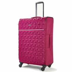 Rock Jewel 4 Wheel Large Suitcase - 80cm -Zime Luggage Sales Large Suitcase Jewel Pink TR 0207 PI 5 67786.1673948301