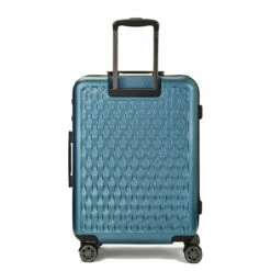 Rock Allure 4 Wheel Medium Suitcase - 68cm 29 Rock Allure 4 Wheel Medium Suitcase - 68cm -Zime Luggage Sales Medium Suitcase Allure Blue TR 0192 BU Back copy 59757.1660129451