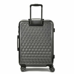 Rock Allure 4 Wheel Medium Suitcase - 68cm 37 Rock Allure 4 Wheel Medium Suitcase - 68cm -Zime Luggage Sales Medium Suitcase Allure Charcoal TR 0192 CH Back copy 88708.1660129451