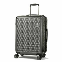 Rock Allure 4 Wheel Medium Suitcase - 68cm 38 Rock Allure 4 Wheel Medium Suitcase - 68cm -Zime Luggage Sales Medium Suitcase Allure Charcoal TR 0192 CH Main copy 04159.1660129451