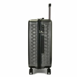 Rock Allure 4 Wheel Medium Suitcase - 68cm 39 Rock Allure 4 Wheel Medium Suitcase - 68cm -Zime Luggage Sales Medium Suitcase Allure Charcoal TR 0192 CH Side copy 35342.1660129446