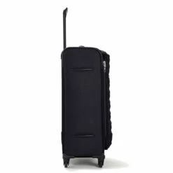 Rock Jewel 4 Wheel Medium Suitcase - 70cm -Zime Luggage Sales Medium Suitcase Jewel Black TR 0207 BL 3 91337.1673947703