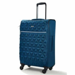 Rock Jewel 4 Wheel Medium Suitcase - 70cm -Zime Luggage Sales Medium Suitcase Jewel Blue TR 0207 BU 5 27014.1673947710