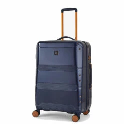 Rock Mayfair 4 Wheel Expandable Medium Suitcase - 65cm 25 Rock Mayfair 4 Wheel Expandable Medium Suitcase - 65cm -Zime Luggage Sales Medium Suitcase Mayfair Navy TR 0238 Main 41253.1686734555