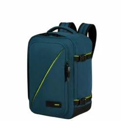 American Tourister Take2Cabin Ryanair Backpack S -Zime Luggage Sales PROD COL 149174 0528 FRONT34 08449.1695034585