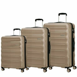 American Tourister Speedlink 3 Piece Luggage Set - 55cm, 67cm, & 77cm -Zime Luggage Sales Pearl Set 06130.1694094322