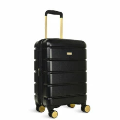 Radley Lexington 4 Wheel Exp Cabin Suitcase - 55cm -Zime Luggage Sales Radley Lexington Cabin Suitcase Black Front1 32719.1692101807