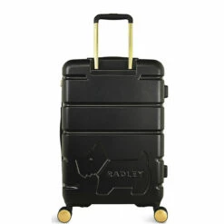 Radley Lexington 4 Wheel Exp Medium Suitcase - 68cm -Zime Luggage Sales Radley Lexington Medium Suitcase Black Back 83269.1692101360