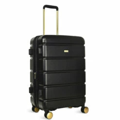 Radley Lexington 4 Wheel Exp Medium Suitcase - 68cm -Zime Luggage Sales Radley Lexington Medium Suitcase Black Front1 54947.1692101360