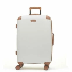 Rock Carnaby 4 Wheel Exp Medium Suitcase - 67cm 26 Rock Carnaby 4 Wheel Exp Medium Suitcase - 67cm -Zime Luggage Sales Rock Carnaby TR 0219 CRM M 1 74944.1660574350