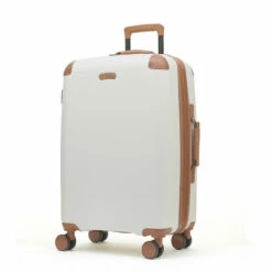 Rock Carnaby 4 Wheel Exp Medium Suitcase - 67cm 27 Rock Carnaby 4 Wheel Exp Medium Suitcase - 67cm -Zime Luggage Sales Rock Carnaby TR 0219 CRM M 3 67262.1660574350