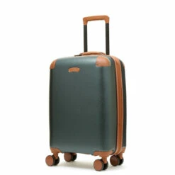 Rock Carnaby 4 Wheel Exp Cabin Suitcase - 56cm 31 Rock Carnaby 4 Wheel Exp Cabin Suitcase - 56cm -Zime Luggage Sales Rock Carnaby TR 0219 GRN S 3 98297.1660573752