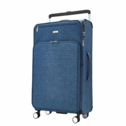 Rock Rocklite DLX 4 Wheel Expandable Large Suitcase - 78cm -Zime Luggage Sales Rock Rocklite DLX TR 0243 L Blue 2 98193.1686845251